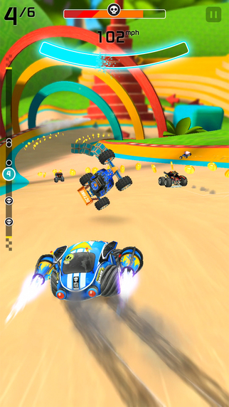 Rocket Cars Review – An Action Packed, One-Handed Racer [iOS] – The ...