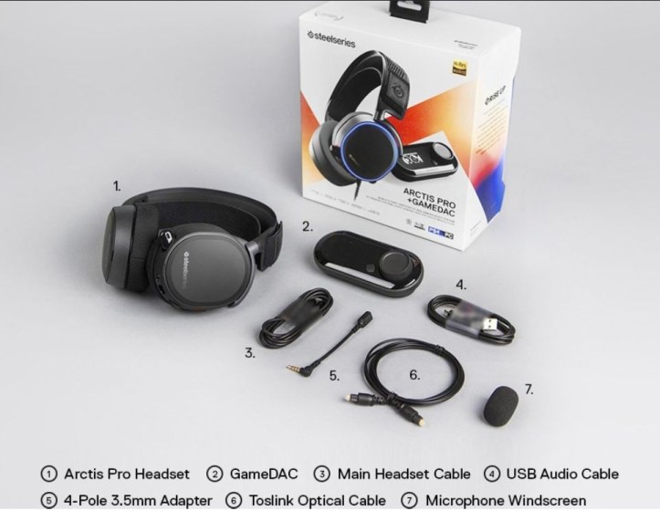 Steelseries Arctis Pro + GameDAC