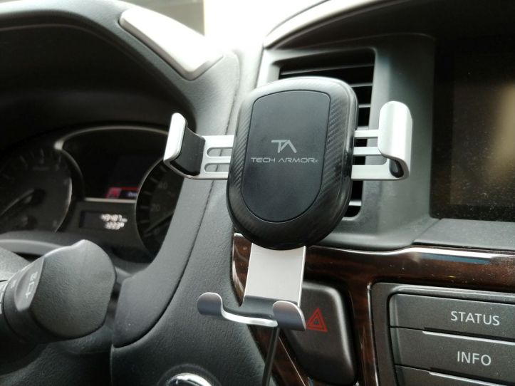Tech Armor Wireless Charging Car Vent Mount