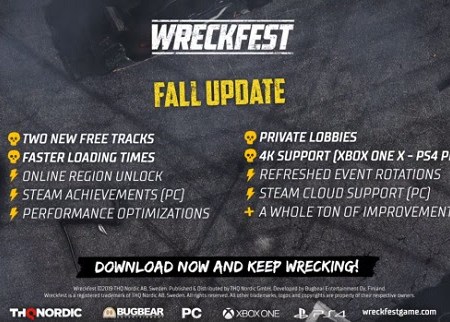 Wreckfest Fall Update