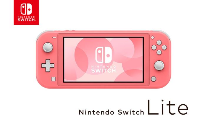 Nintendo Switch Lite Coral Color
