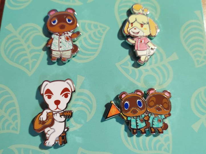 Animal Crossing: New Horizons Pin Set