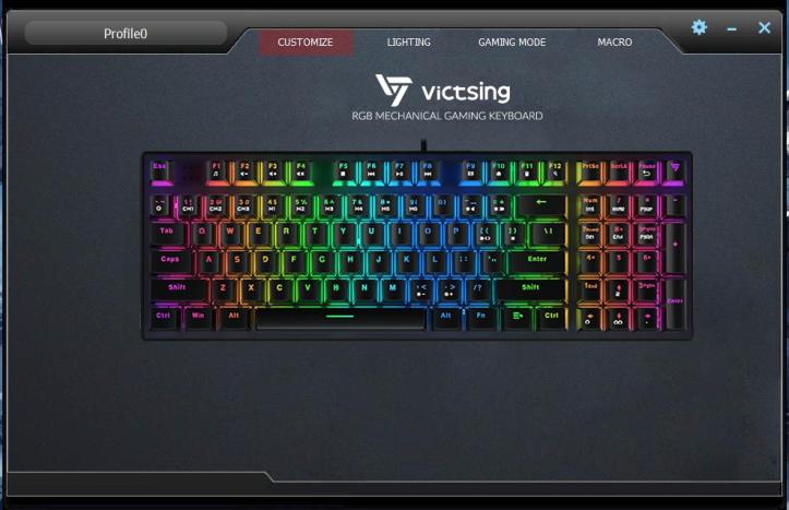 VicTsing RGB Mechanical Gaming Keyboard