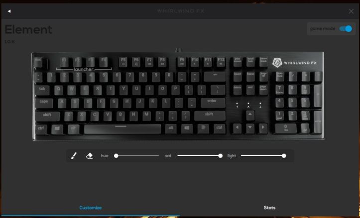 Whirlwind FX Element