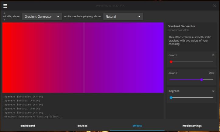 Whirlwind FX Element