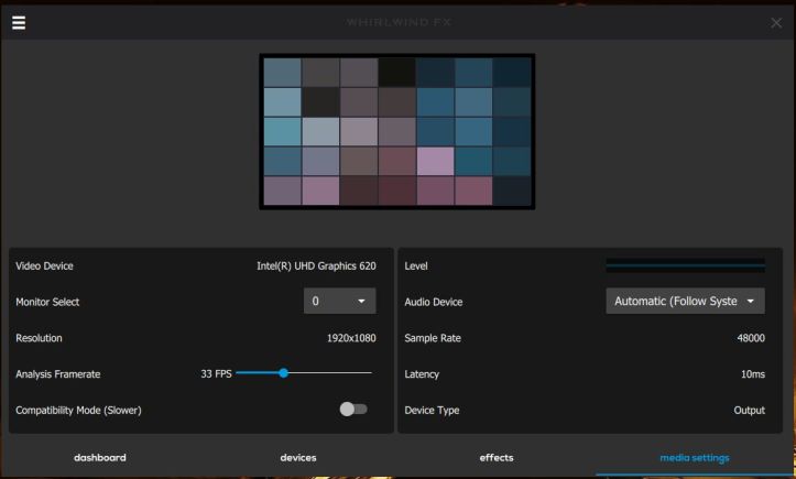 Whirlwind FX Element
