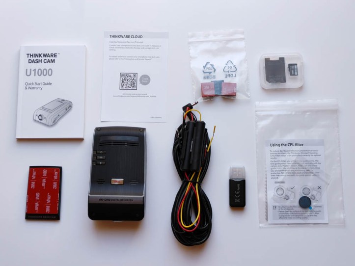 Thinkware u1000 Dashcam