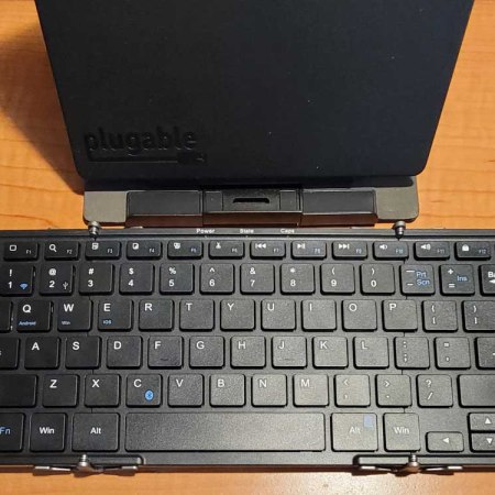 Plugable Full-Size Folding Bluetooth Keyboard