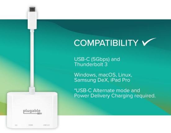 Plugable USB-C Multiport Adapter