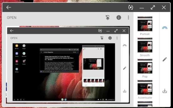 Samsung DeX with Galaxy S21 Ultra 5G
