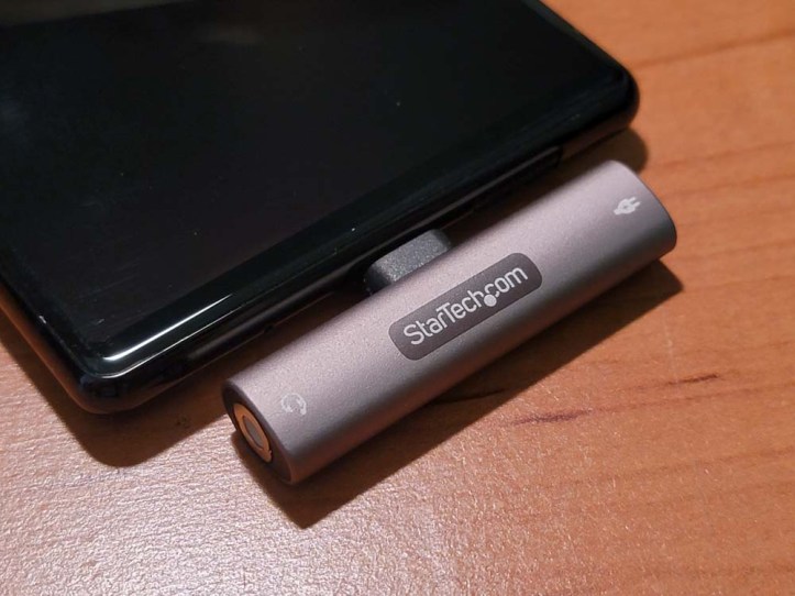 StarTech.com USB-C 3.5mm Audio and Charge Adapter