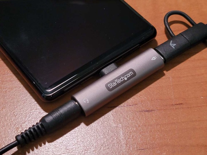 StarTech.com USB-C 3.5mm Audio and Charge Adapter