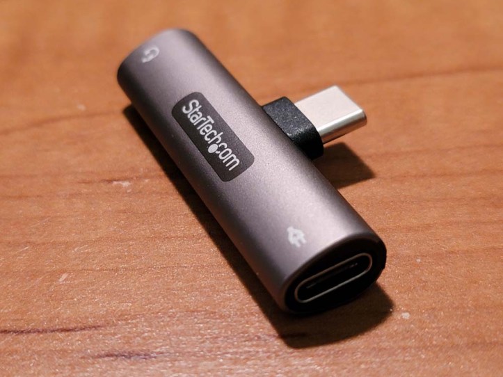 StarTech.com USB-C 3.5mm Audio and Charge Adapter