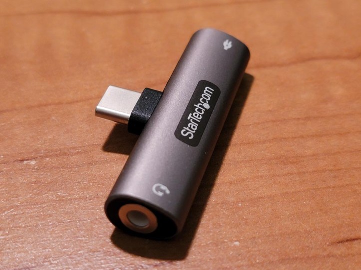 StarTech.com USB-C 3.5mm Audio and Charge Adapter
