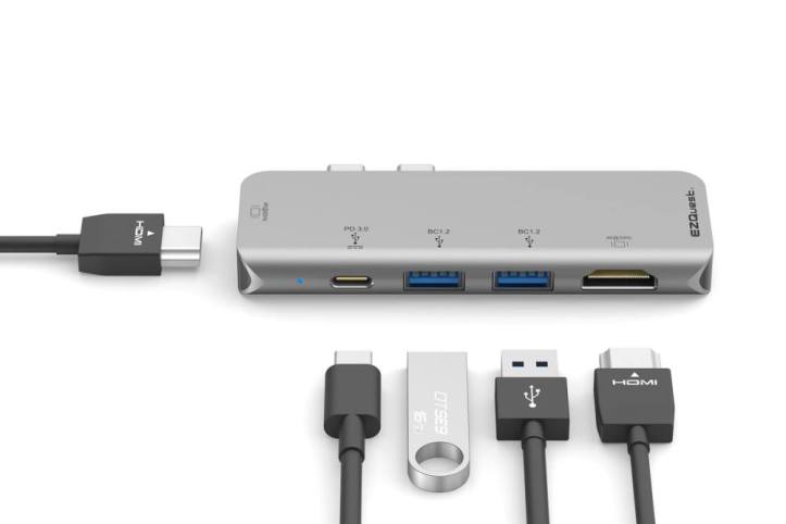 EZQuest Dual HDMI Multimedia Hub Adapter