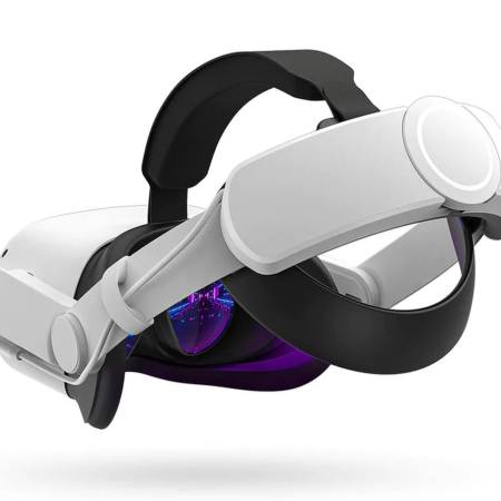 ZyberVR 6000mAh Battery Head Strap for Quest 2