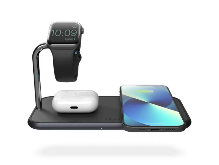 Dual+Watch Aluminium Wireless Charger