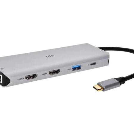 Monoprice 13-in-1 Dual-HDMI + DP MST Dock