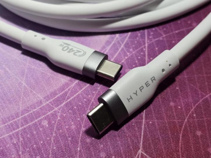 HyperJuice 240W Silicone USB-C to USB-C Cable