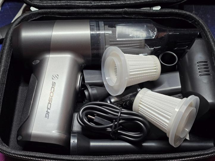 Scosche SCOVAC 4-In-1 High Power Vacuum and Duster