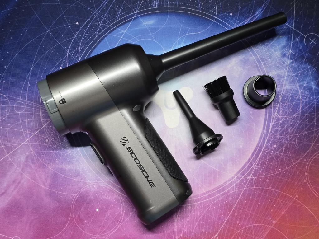 Scosche SCOVAC 4-In-1 High Power Vacuum and Duster